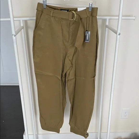 Express Olive Green Pantsuit - Picture 7 of 9